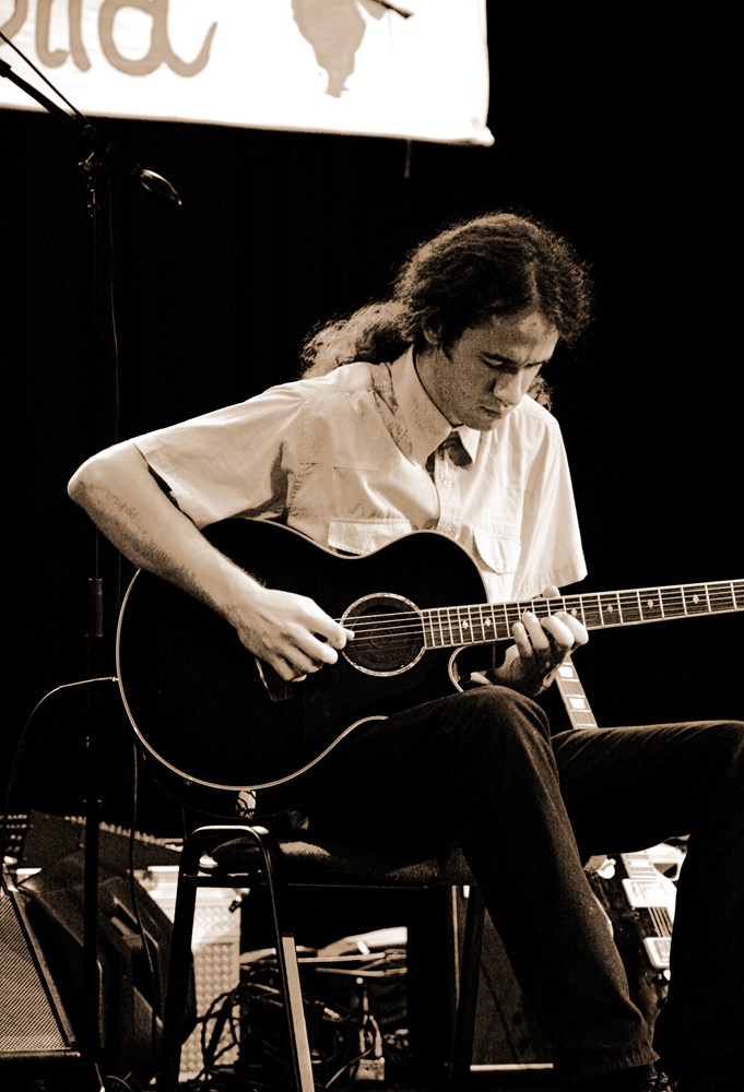 Kao mladi gitarist u bendu Hot Club de Istra