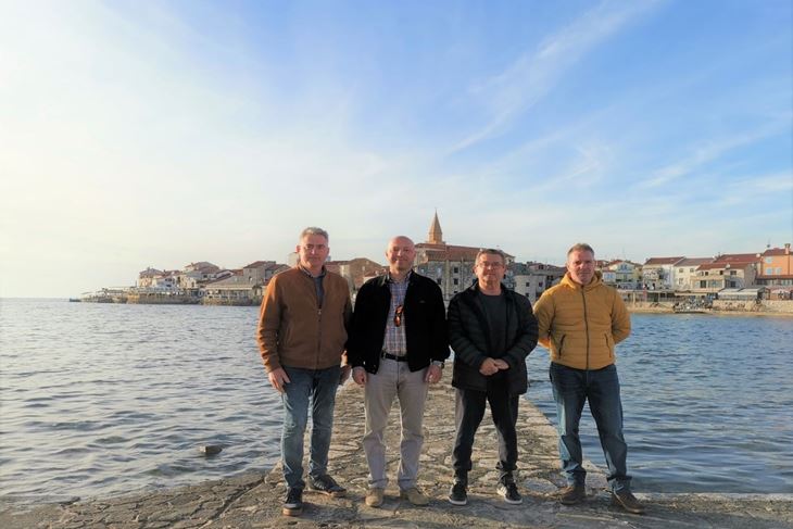 Goran Galović, Goran Miljuš, Marino Paretić i Sandi Fabac