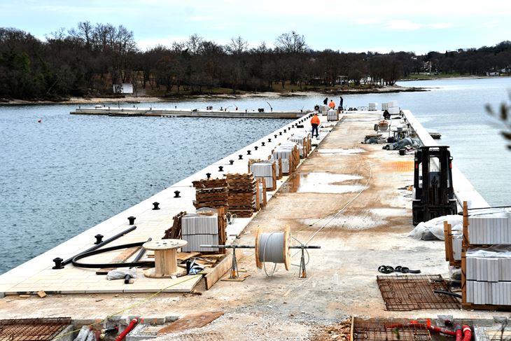 Lučka uprava Poreč nastavlja s ulaganjima u luku otvorenu za javni promet Santa Marina (snimio Milivoj MIJOŠEK)