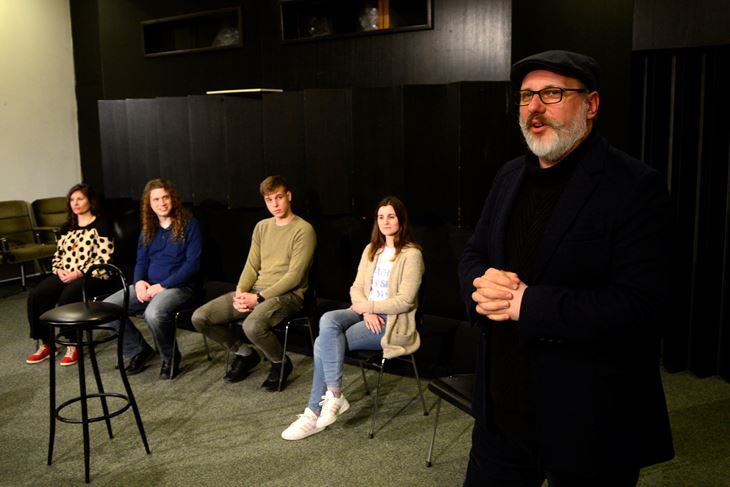 Andrea Cetina, Tihomil Pletikos, Noel Smailbašić, Oriana Draguzet i Aleksandar Bančić (Snimio Dejan Štifanić)