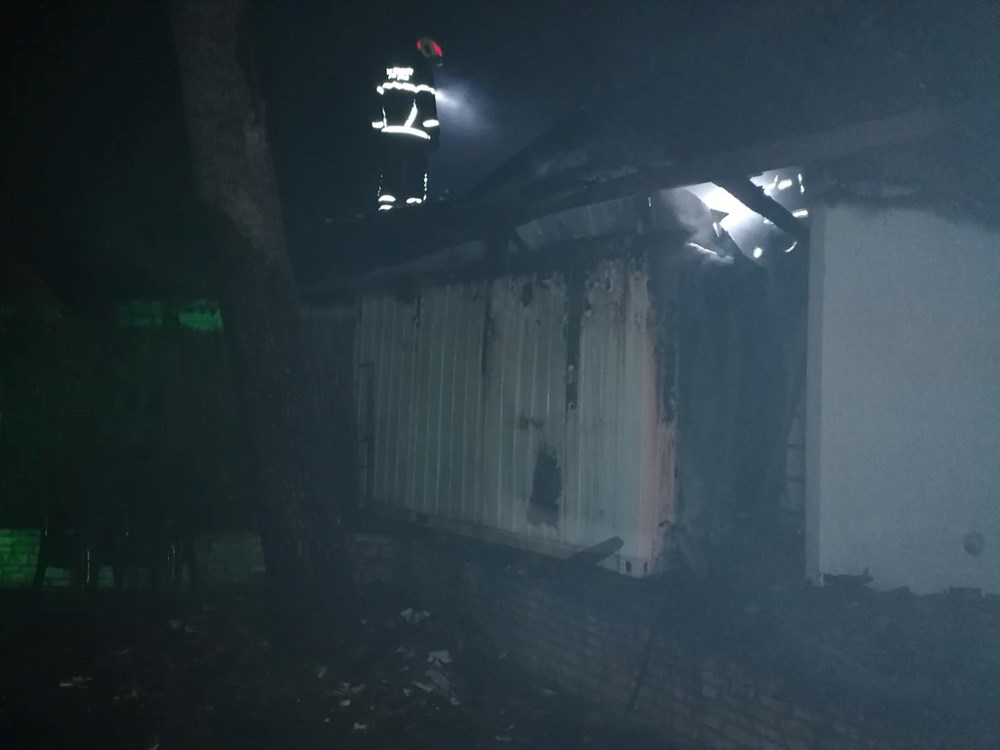 Požar u Banjolama (foto: Javna vatrogasna postrojba Pula)