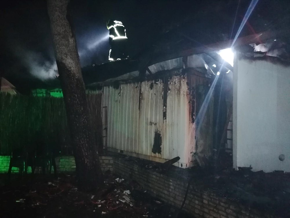 Požar u Banjolama (foto: Javna vatrogasna postrojba Pula)