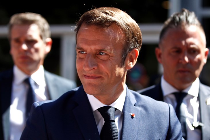 Emmanuel Macron (EPA)