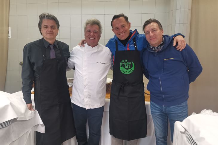 Leo Višković, Stevo Karapandža, Alen Šišinački i Šajeta (Snimio Branko Biočić)