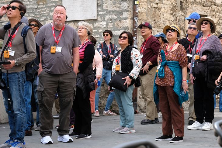 U Puli ima turista i u ovo doba godine (snimio Milivoj MIJOŠEK)