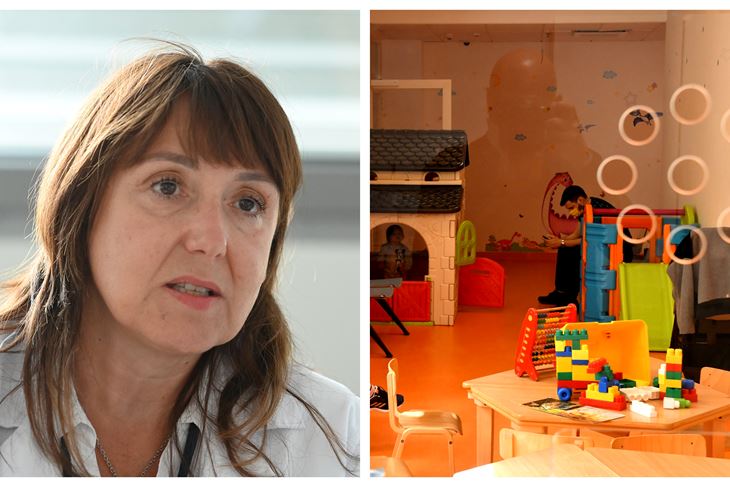 Irena Hrstić (snimio Danilo MEMEDOVIĆ) / Pedijatrijska ambulanta (snimio Milivoj MIJOŠEK)
