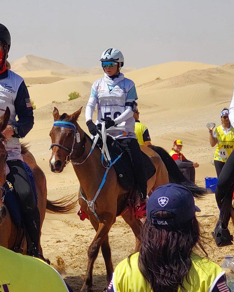 Barbara &Scaron;o&scaron;ić i grlo Siglavy Riziko u Arabiji 