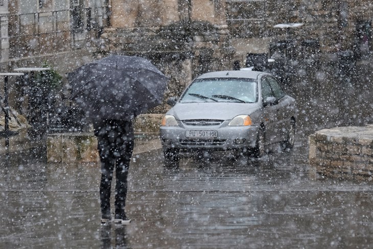 Snijeg u Istri (Arhiva Glasa Istre)