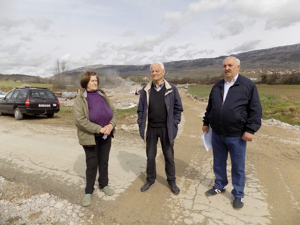 Gradilište obilaznice u Buzetu (snimila Gordana ČALIĆ ŠVERKO)