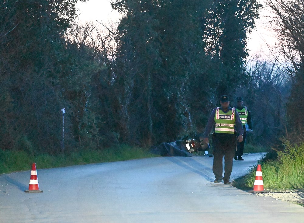 Kod Radeki Polja poginuo je motociklist (snimio Danilo MEMEDOVIĆ)