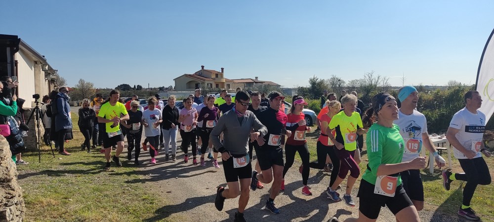 Start hedonističko-rekreativna utrka Špaleta Run snimio: Erik Lukšić