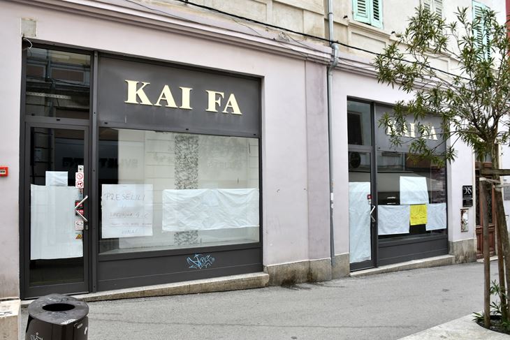 U atraktivnom prostoru u Veronskoj 7 u centru grada nudit će se brendirana odjeća (snimio Milivoj MIJOŠEK)