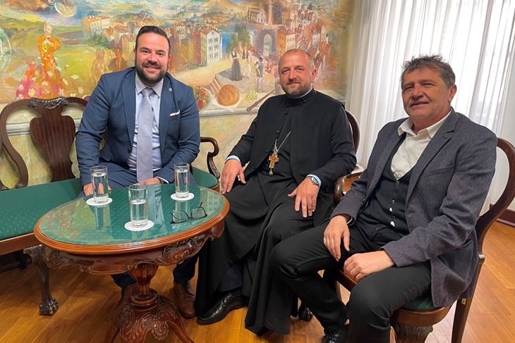 Filip Zoričić, Goran Petković i Milan Rašula (foto: Grad Pula)