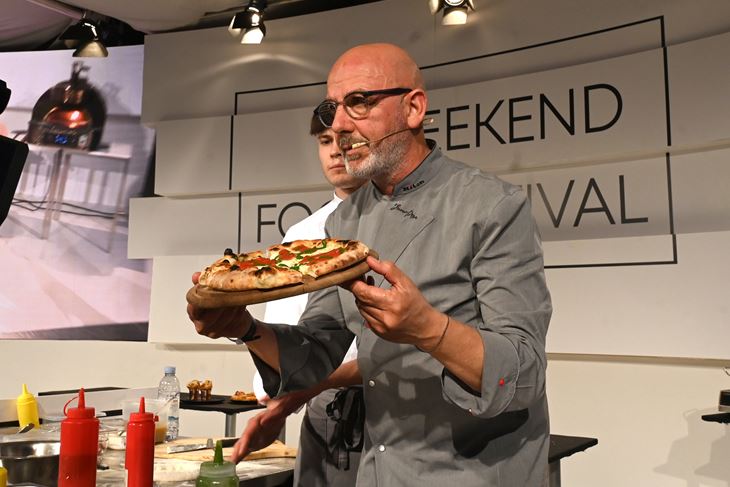 Franco Pepe na rovinjskom Weekend Food festivalu (snimio Danilo MEMEDOVIĆ)