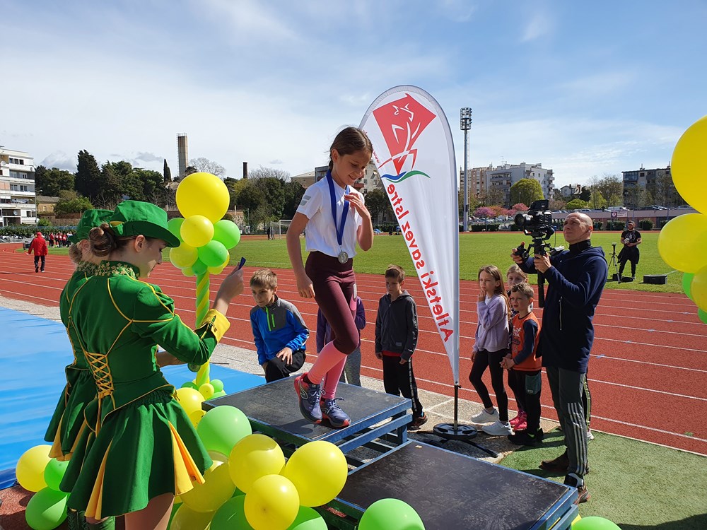 Prve medalje najmlađih atletičara