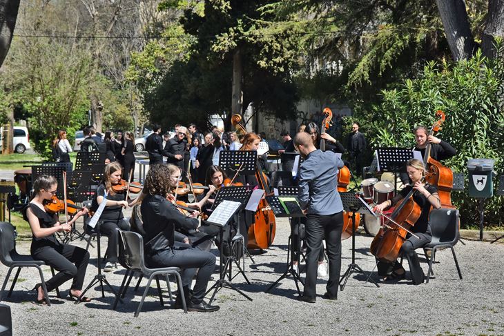 Učenici su izveli od klasične do filmske glazbe (snimio Duško MARUŠIĆ ČIČI)