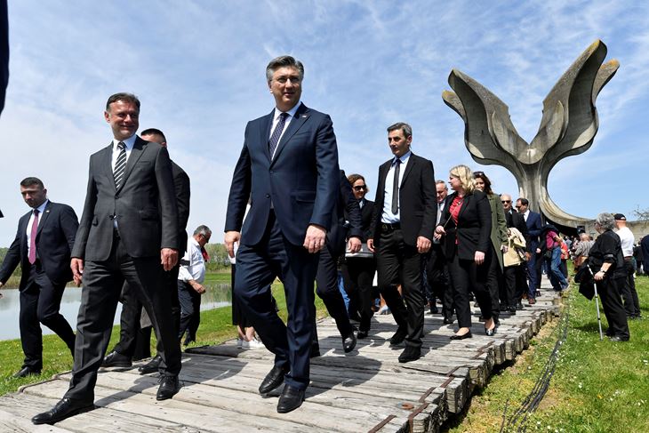 Komemoracija u Jasenovcu (oto: Goran Mehkek /  CROPIX)