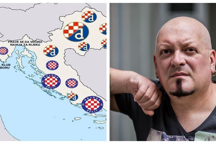 Mapa o navijačima / Nenad Marjanović dr. Fric
