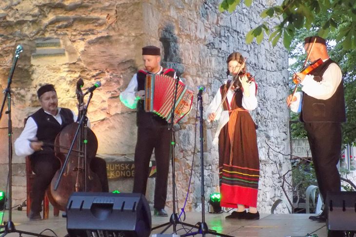 Mužikanti folklorne sekcije GD "Sokol" Buzet (Snimila Gordana Čalić Šverko)