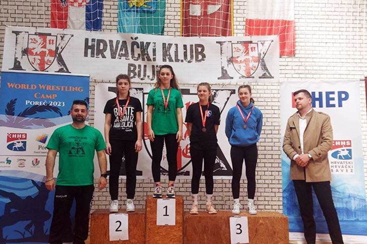 Lara Hamzić na najvišem postolju