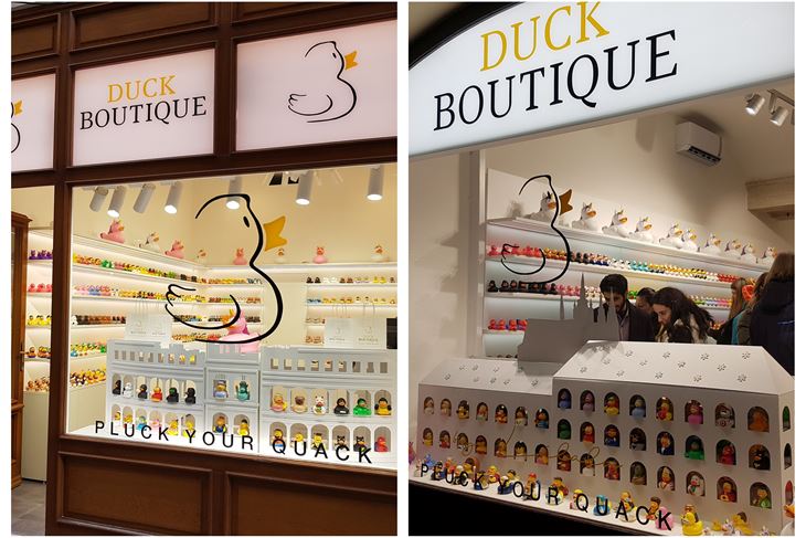 Duck boutique u Puli i Duck boutique u Pragu