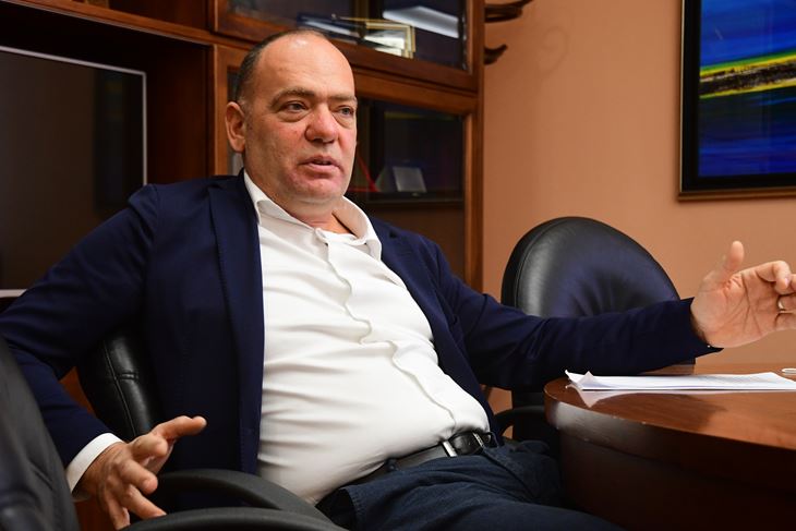 Klaudio Vitasović iz vremena kada je bio gradonačelnik (snimio Milivoj MIJOŠEK)