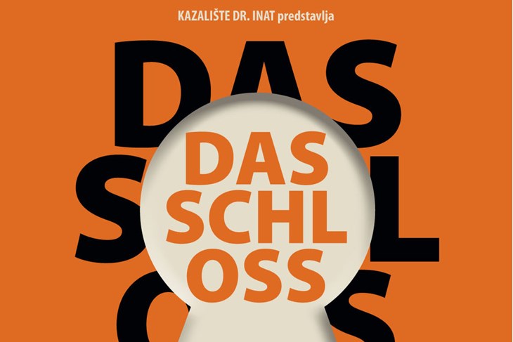 Plakat za predstavu "Das Schloss" ("Zaključani")