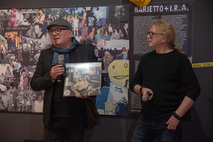 Predstavljanje ploče „Marietto + I.R.A.“