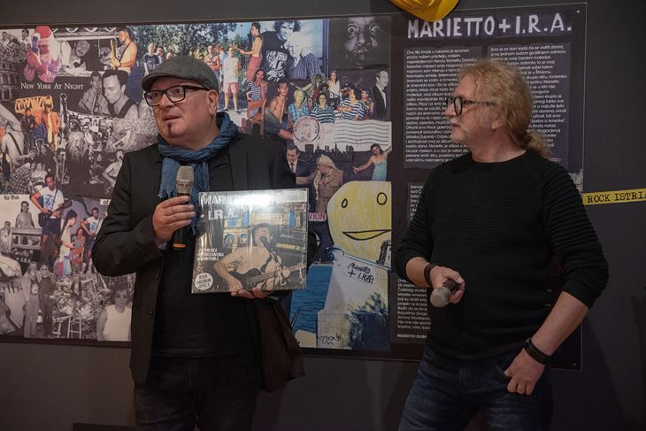 Predstavljanje ploče „Marietto + I.R.A.“