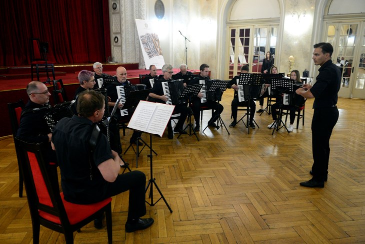 Međunarodni susret harmonikaša u Puli (snimio Dejan ŠTIFANIĆ)