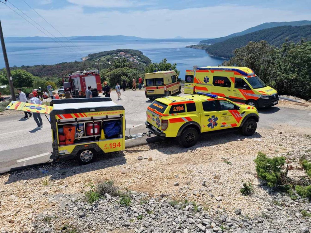 Prometna nesreća u Prtlogu (Nastavni zavod za hitnu medicinu Istarske županije)