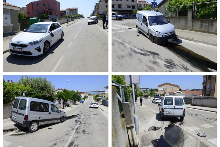 Prometna nesreća na Gregovici (snimio Dejan ŠTIFANIĆ)