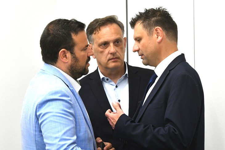 Filip Zoričić, Anton Kliman i Kristijan Benčić