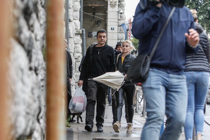 Gianni Rossanda, vjerojatno najpoznatije ime među optuženicima, izlazi iz riječkog zatvora krajem svibnja 2019. (Snimio Matija Djanešić / Cropix)