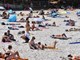Prvi kupači na pulskim plažama (snimio Duško MARUŠIĆ ČIČI)