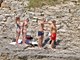 Prvi kupači na pulskim plažama (snimio Duško MARUŠIĆ ČIČI)