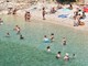 Prvi kupači na pulskim plažama (snimio Duško MARUŠIĆ ČIČI)