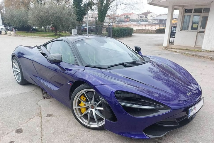 McLaren prije nesreće