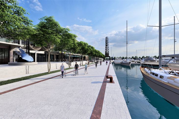 Porto Baroš - simulacija 