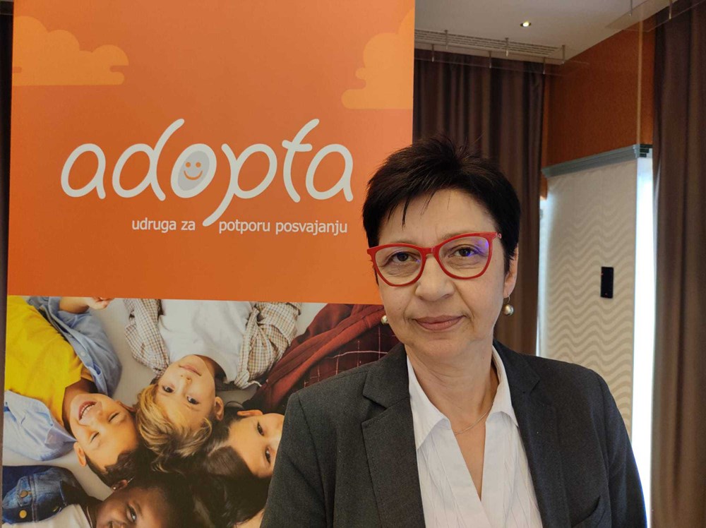 Andreja Turčin, predsjednica Udruge za potporu posvajanju Adopta
