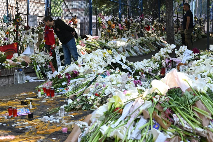 Ispred OŠ Vladislav Ribnikar (Arhiva /Foto: Tom Dubravec / CROPIX)