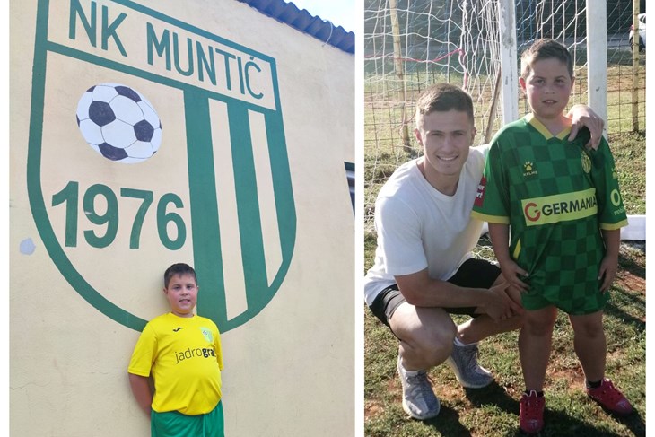 Mihael Peruško (Foto: NK Muntić Facebook)