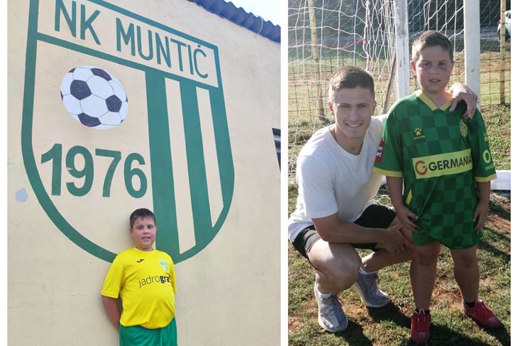 Mihael Peruško (Foto: NK Muntić Facebook)