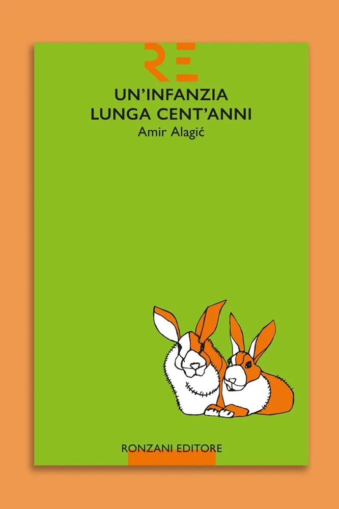 Amir Alagić, naslovnica knjige "Un'infanzia lunga  cent'anni" ("Stogodišnje djetinjstvo")