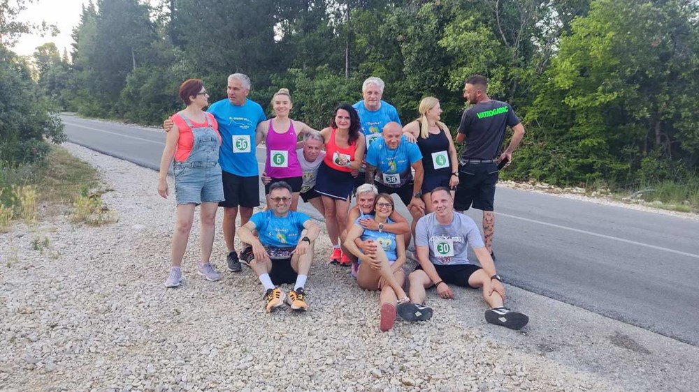 Utrka Krnički điri zgoru zdolu - sudionici utrke Bevanda Run
