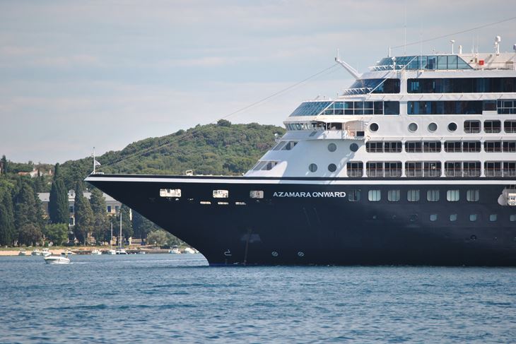 Azamara Onward u rovinjskoj luci (Snimio Aldo Pokrajac)