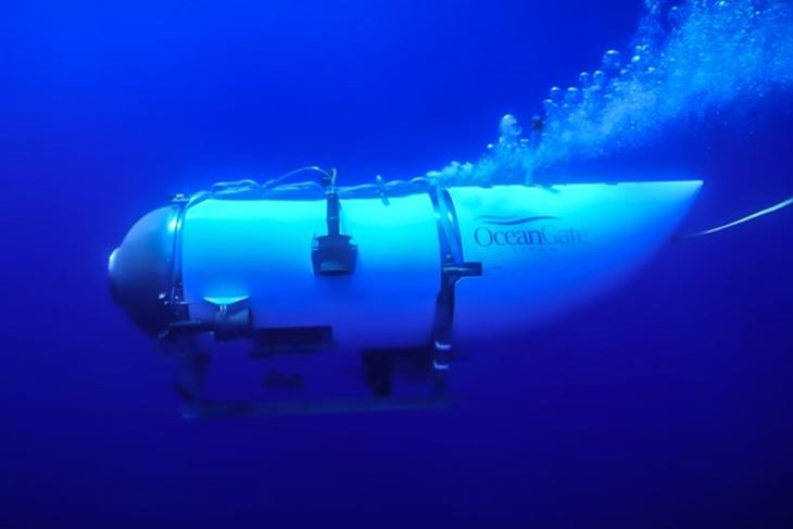 Podmornica Titan (foto OceanGate)
