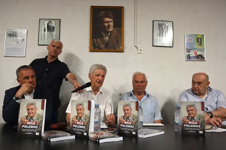 Ivan Herak, Rudolf Frančula, Romano Božac i Čedo Prodanović (snimio D. Memedović)
