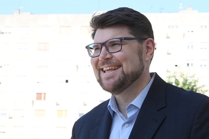 Peđa Grbin, predsjednik SDP-a (snimio Danilo MEMEDOVIĆ)