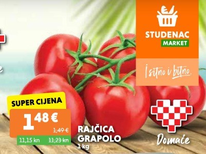 Sniženje u Studencu vrijedno 1 cent
